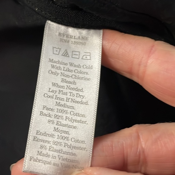 EVERLANE Charcoal Bomber Jacket B18 - Picture 6 of 6